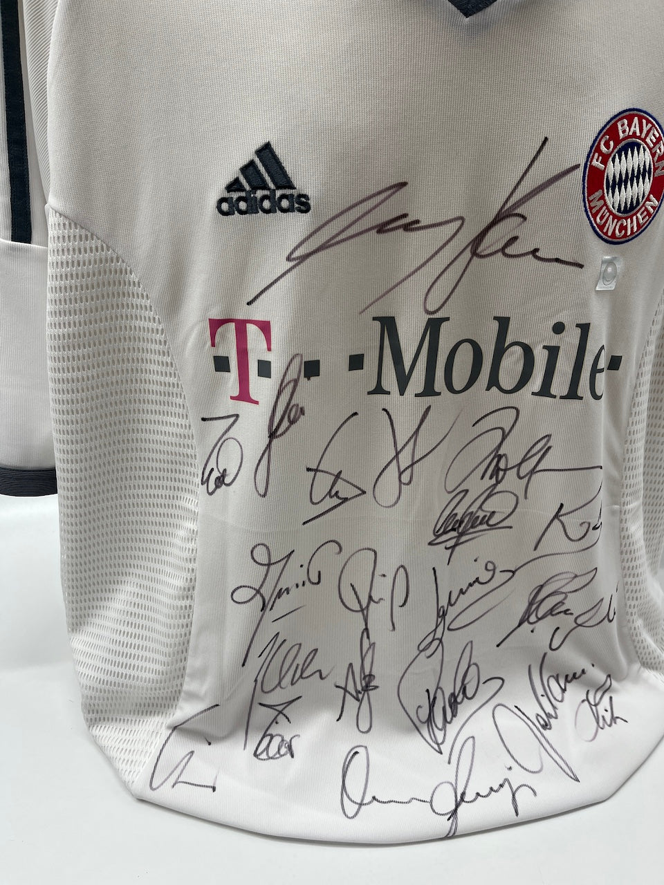 Bayern München Trikot 2002/2003/2004 Teamsigniert Autogramm Adidas 2XL