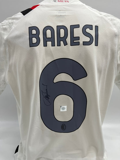 AC Mailand Authentic-Trikot Franco Baresi signiert Autogramm Puma COA M