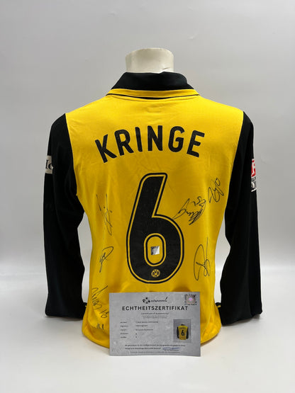 BVB Trikot 2007/2008 Teamsigniert Borussia Dortmund COA Nike S