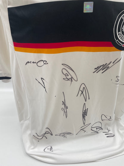 Germany jersey em 2008 team signed autograph football DFB adidas XL