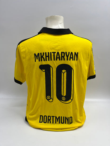 BVB Authentic-Trikot 2015/2016 Teamsigniert Borussia Dortmund COA Puma XL