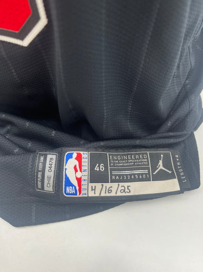 Matchworn Chicago Bulls Trikot getragen von Dalen Lee Terry 16.04.2025
