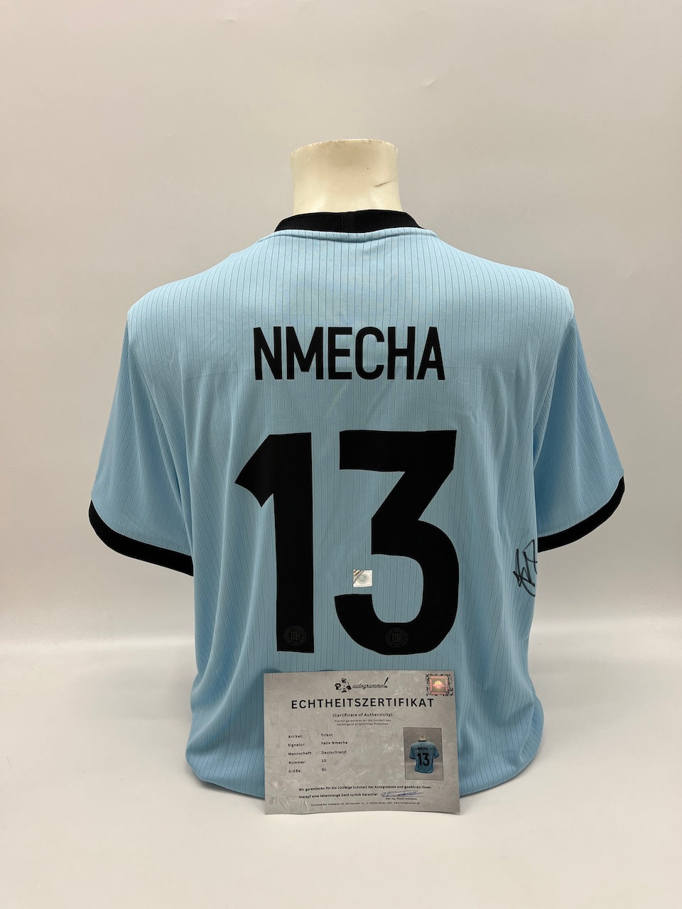 DFB jersey Felix Nmecha signed autograph Adidas COA new XL
