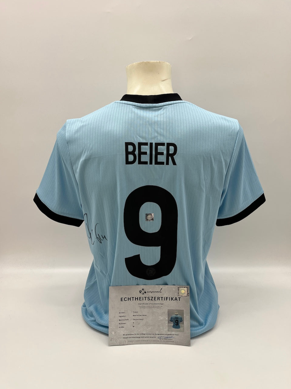 DFB jersey Maximilian Beier signed autograph Adidas COA new M