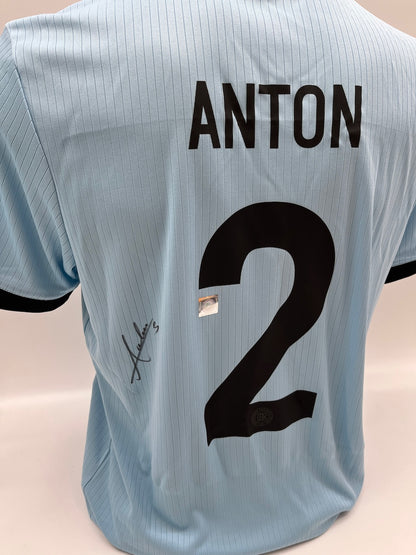 DFB Trikot Waldemar Anton signiert Autogramm Adidas COA M