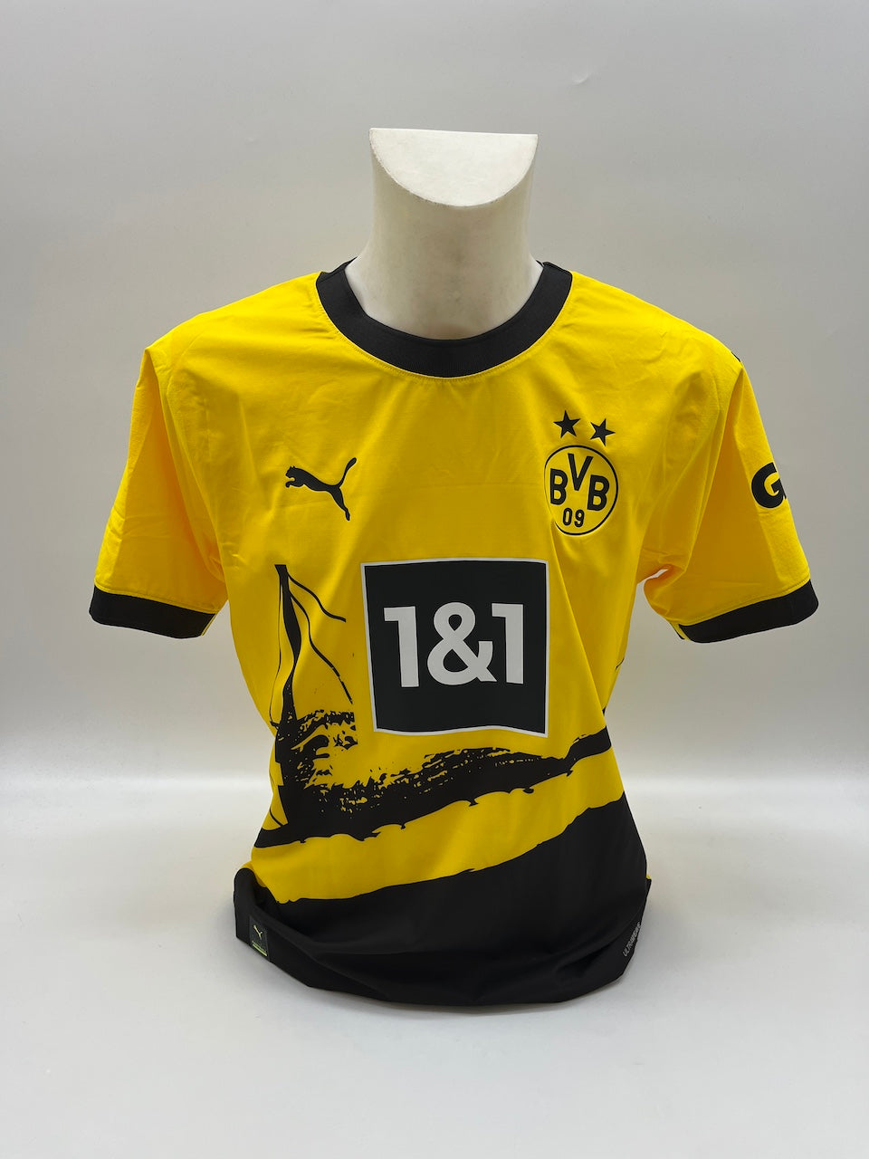 Camiseta auténtica del Borussia Dortmund firmada por Matthias Sammer BVB Puma M