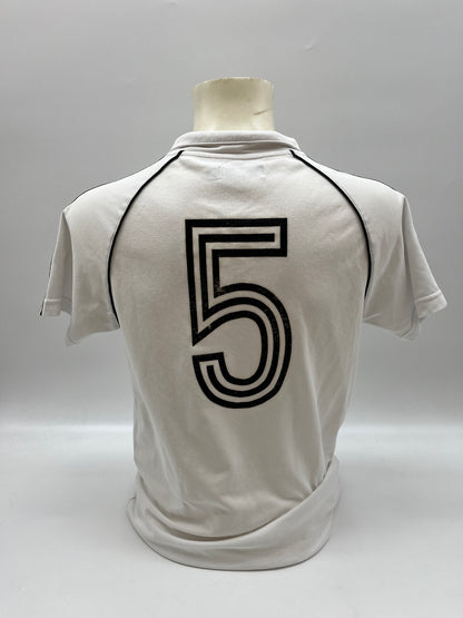 DFB Repro Jersey Klaus Fischer &amp; Horst Hrubesch signed Adidas COA M