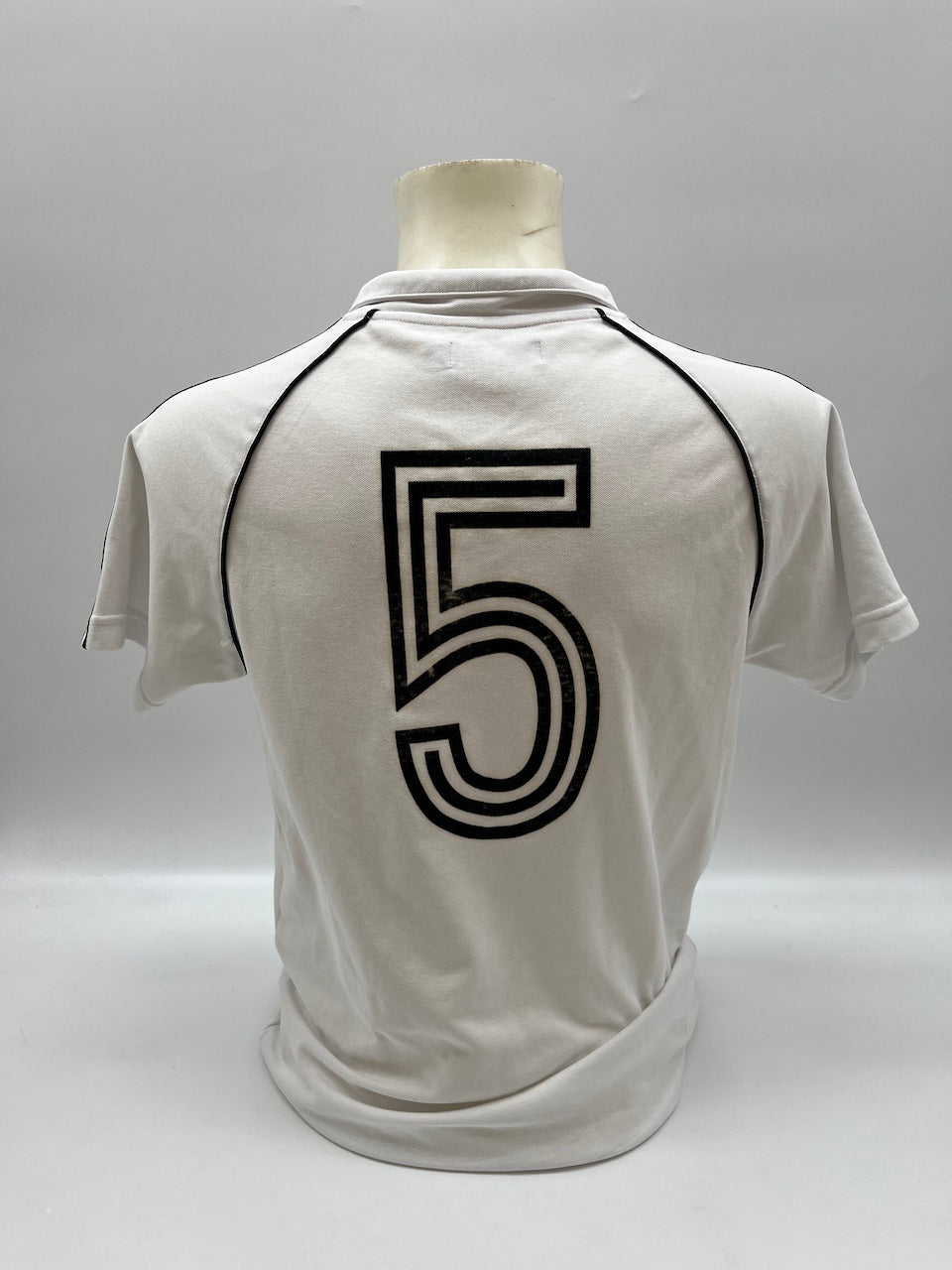 DFB Repro Jersey Klaus Fischer &amp; Horst Hrubesch signed Adidas COA M