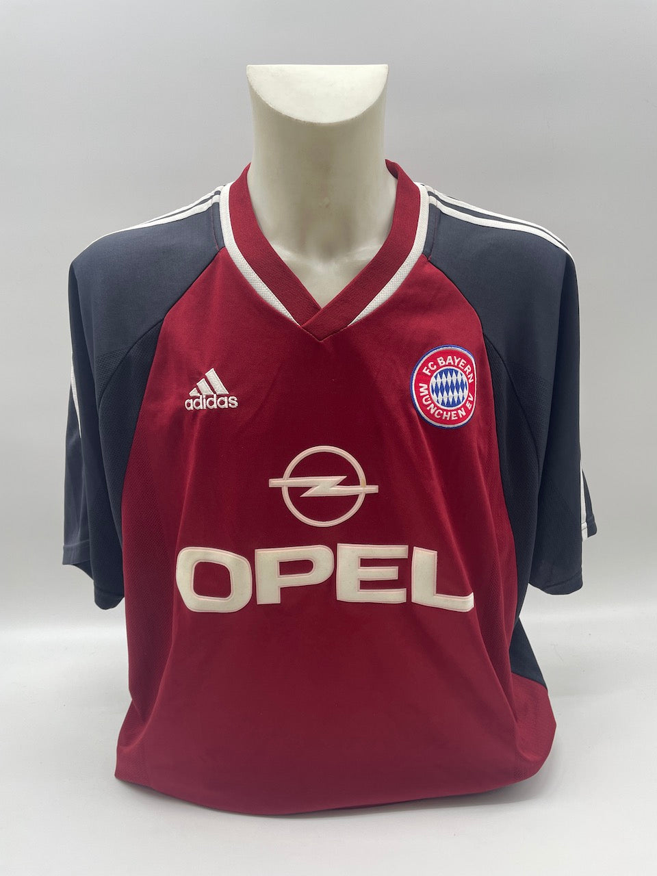 Bayern München Trikot Samuel Kuffour signiert Autogramme Adidas COA XL