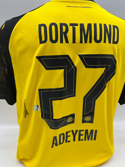Borussia Dortmund Trikot Karim Adeyemi signiert BVB Puma XL