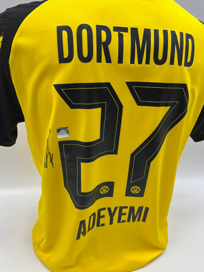 Borussia Dortmund Trikot Karim Adeyemi signiert BVB Puma M
