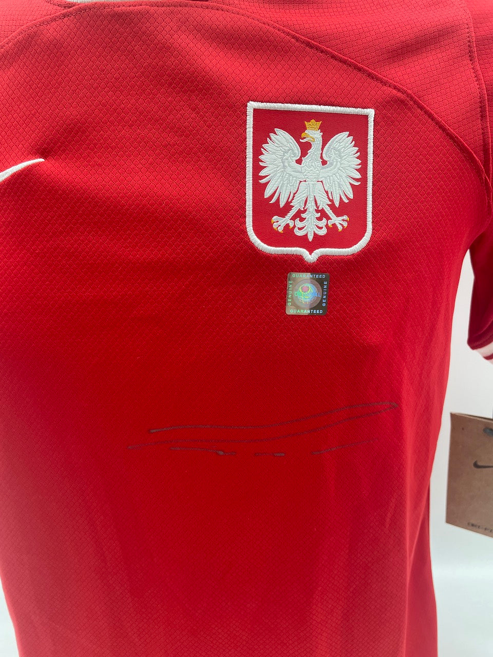 Polen Trainingsshirt Lukasz Piszczek signiert Autogramm Nike Neu COA 158-170