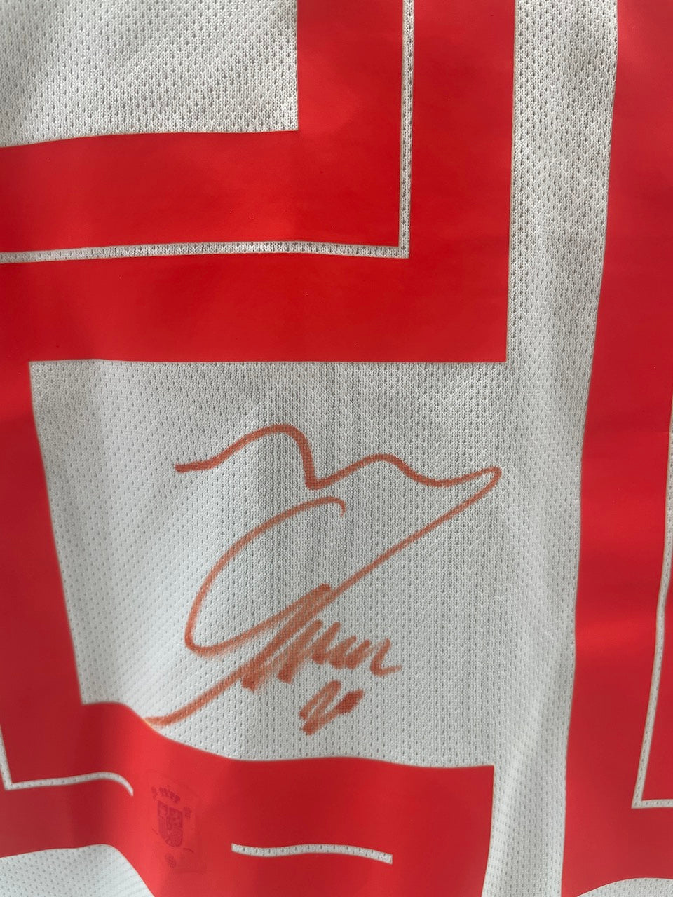 Spain jersey Marco Asensio signed adidas football new Spain 164