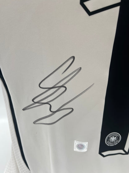 DFB Trikot Serge Gnabry signiert Autogramm Adidas COA L
