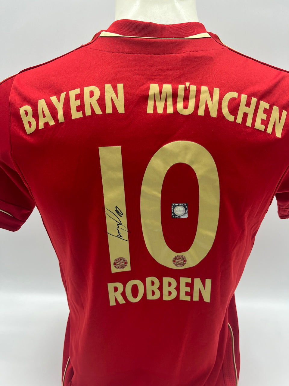 Bayern München Trikot Arjen Robben signiert Autogramm Adidas 164