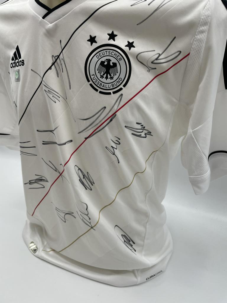 Germany jersey em 2012 team signed DFB football autograph autograph coa adidas l