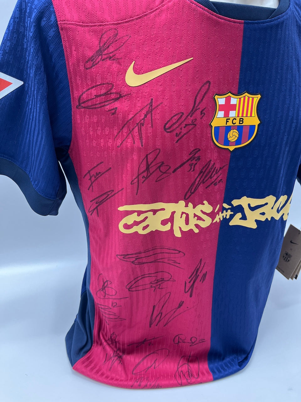 FC Barcelona x Travis Scott Trikot 24/25 Teamsigniert limitiert 19