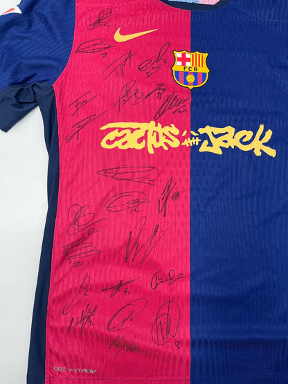 FC Barcelona x Travis Scott Trikot 24/25 Teamsigniert limitiert 19/22 Nike M