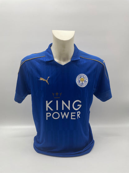Leicester City Trikot Ahmed Musa signed autograph soccer england puma m