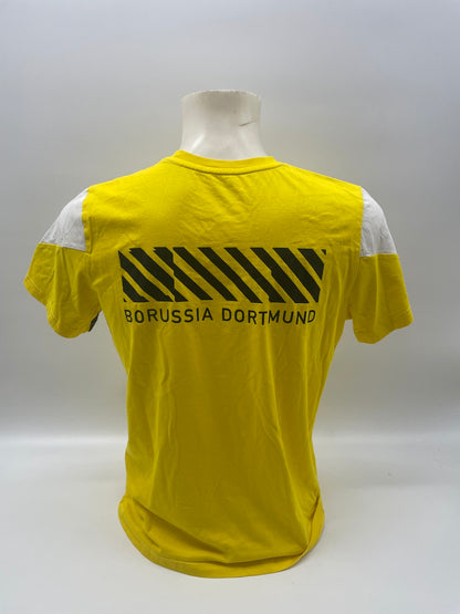Borussia Dortmund T-Shirt Sigfried Held signiert BVB Autogramm Bundesliga 176