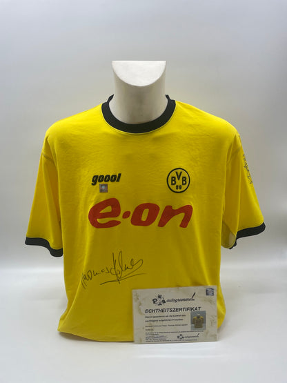 Borussia Dortmund Trikot Thomas Helmer signiert BVB Autogramm goool XL
