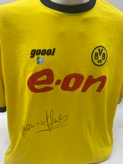 Borussia Dortmund Trikot Thomas Helmer signiert BVB Autogramm goool XL