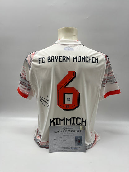 Bayern München Trikot Joshua Kimmich signiert Adidas neu L