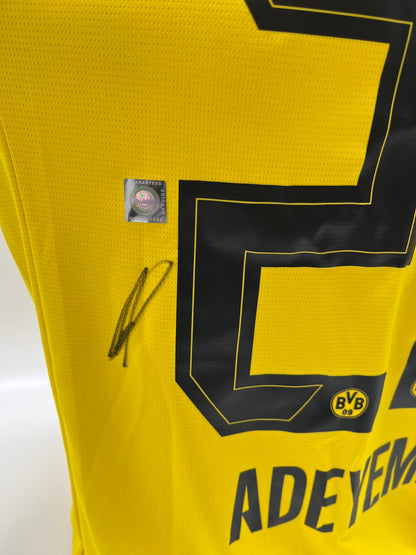 Borussia Dortmund Trikot Karim Adeyemi signiert BVB Puma COA M