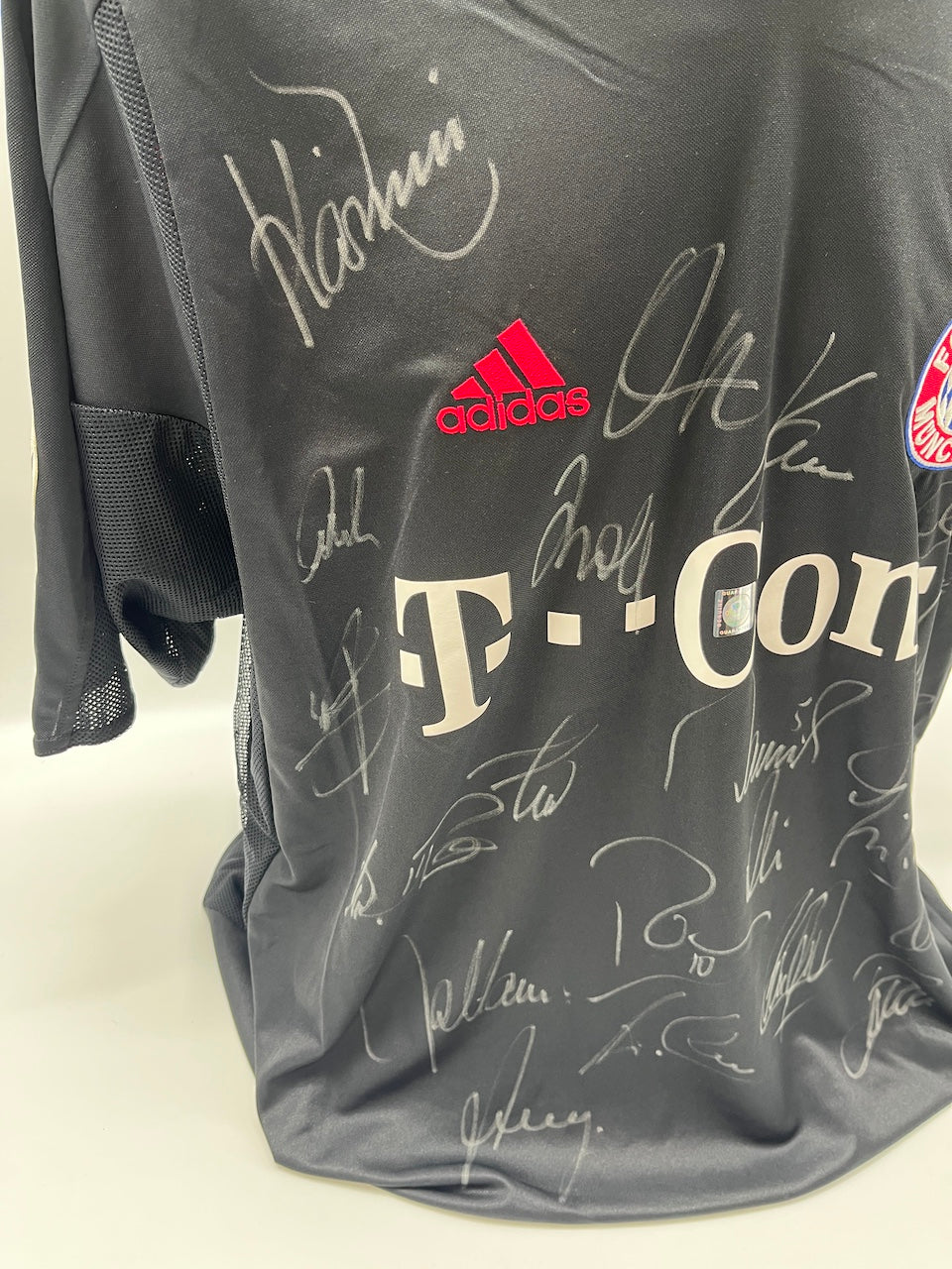 Bayern München Trikot 2004/2005, 2005/2006 Teamsigniert Autogramm COA Adidas XL