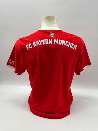 Bayern München Trikot Serge Gnabry signiert Autogramm Adidas COA neu M