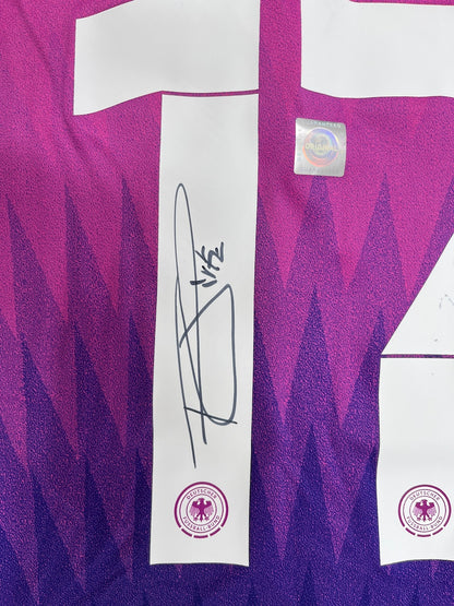 Deutschland Trikot Florian Wirtz signiert im Rahmen DFB COA Adidas 140