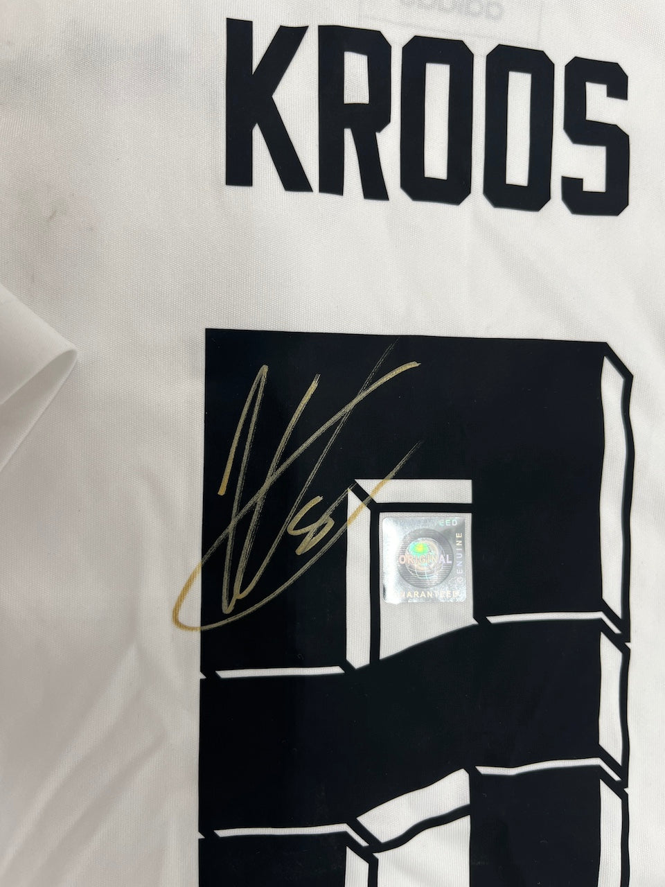 Deutschland Trikot Toni Kroos signiert im Rahmen DFB COA Adidas 152