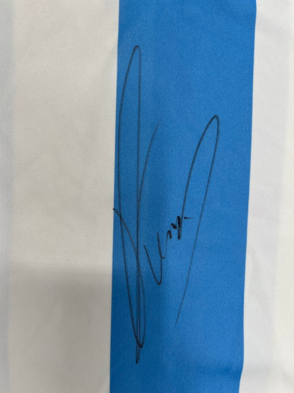 Argentinien Trikot Exequiel Palacios signiert im Rahmen COA Adidas 2XS