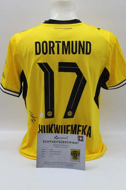 Borussia Dortmund Trikot Carney Chukwuemeka COA BVB Puma neu M 26/27