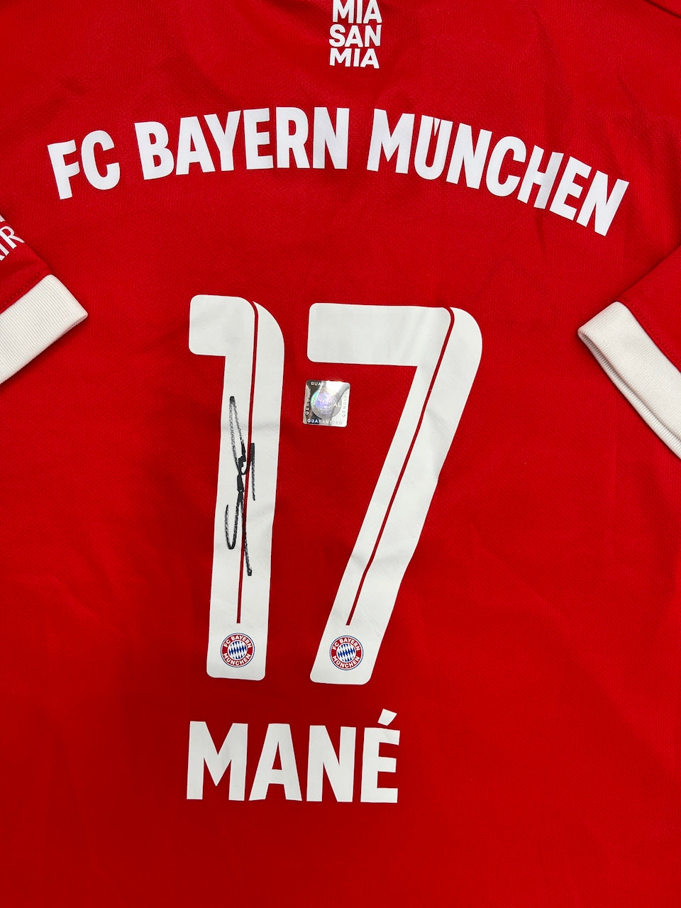 Bayern München Trikot Sadio Mane signiert im Rahmen COA Adidas neu 152