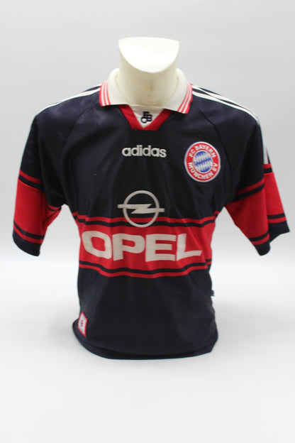 Bayern München Trikot Mario Basler signiert Autogramme Adidas Proof FCB S
