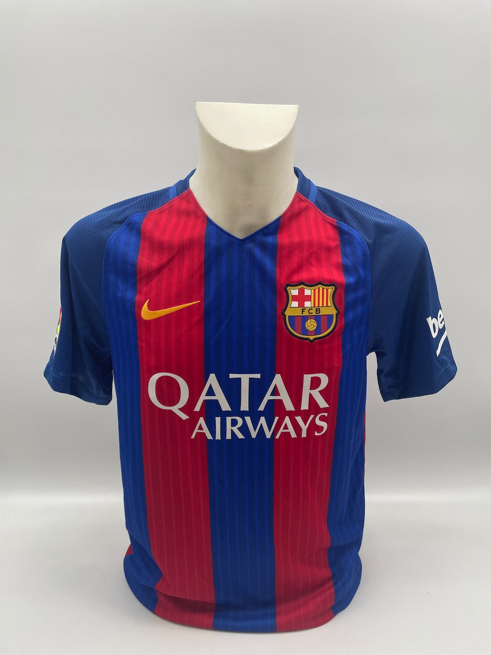 FC Barcelona Trikot Ronaldinho signiert Autogramm Nike COA S