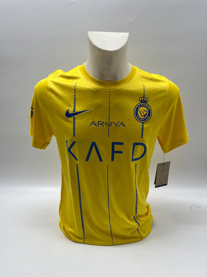 Al Nassr FC Trikot Cristiano Ronaldo signiert Autogramm COA Fußball S