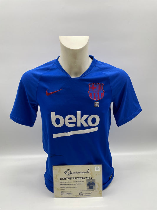 FC Barcelona Shirt Ansu Fati signiert LaLiga COA Nike Barca Fußball Neu S