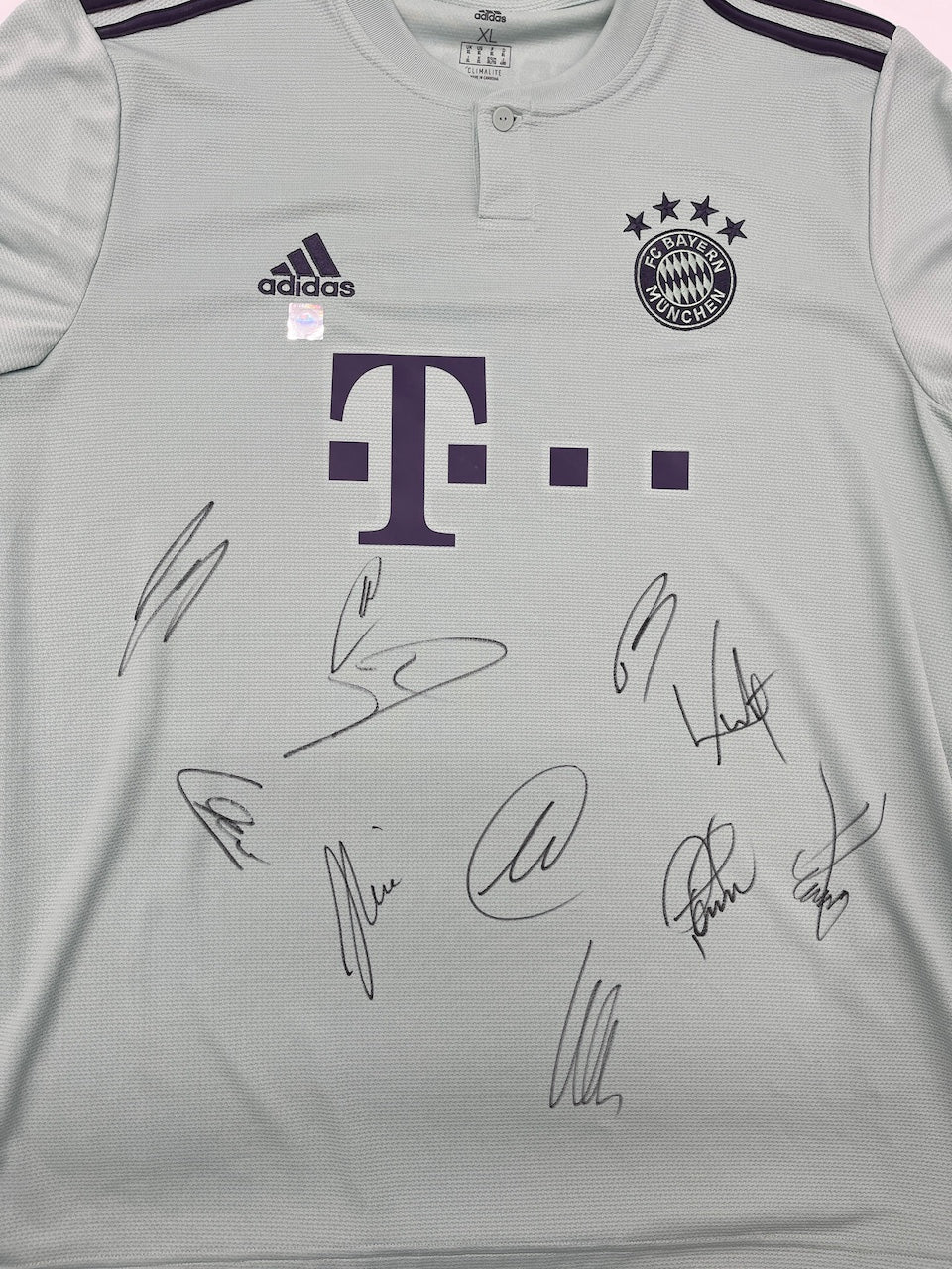 Bayern München Trikot 2018/2019 Teamsigniert Autogramm Adidas XL