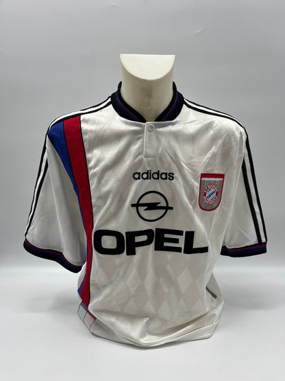 Bayern München Trikot 1996/1997/1998 Teamsigniert Autogramm Adidas L