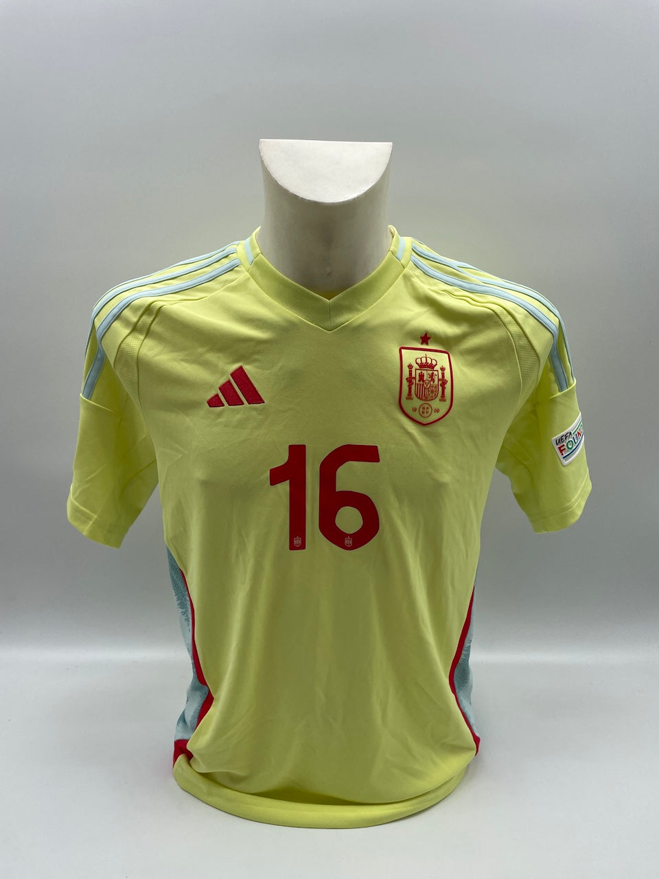 Spanien Trikot Rodrigo signiert Adidas Fußball Neu Spanien 176