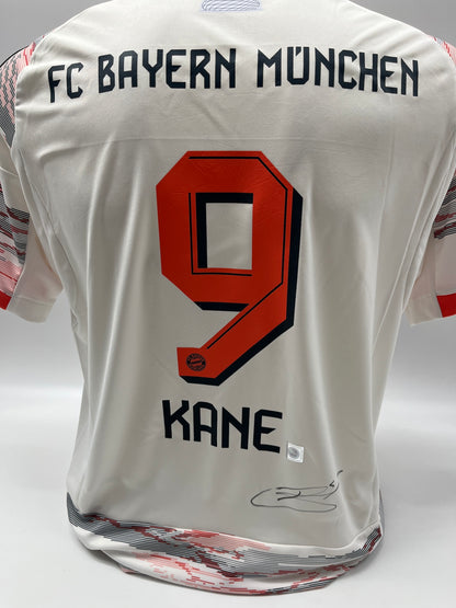 Bayern München Trikot Harry Kane signiert Autogramm Adidas COA L
