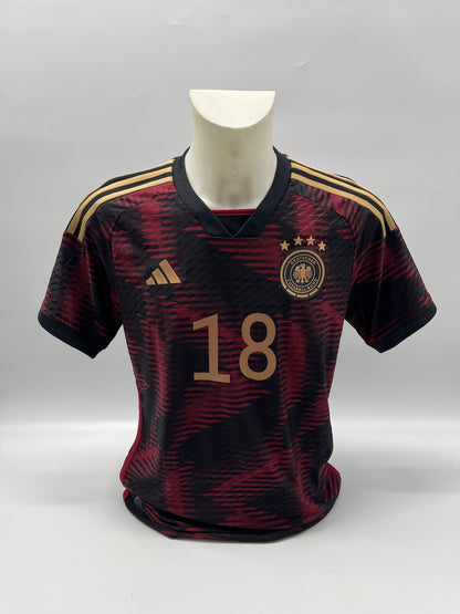 DFB Trikot Toni Kroos signiert Autogramm Adidas COA M