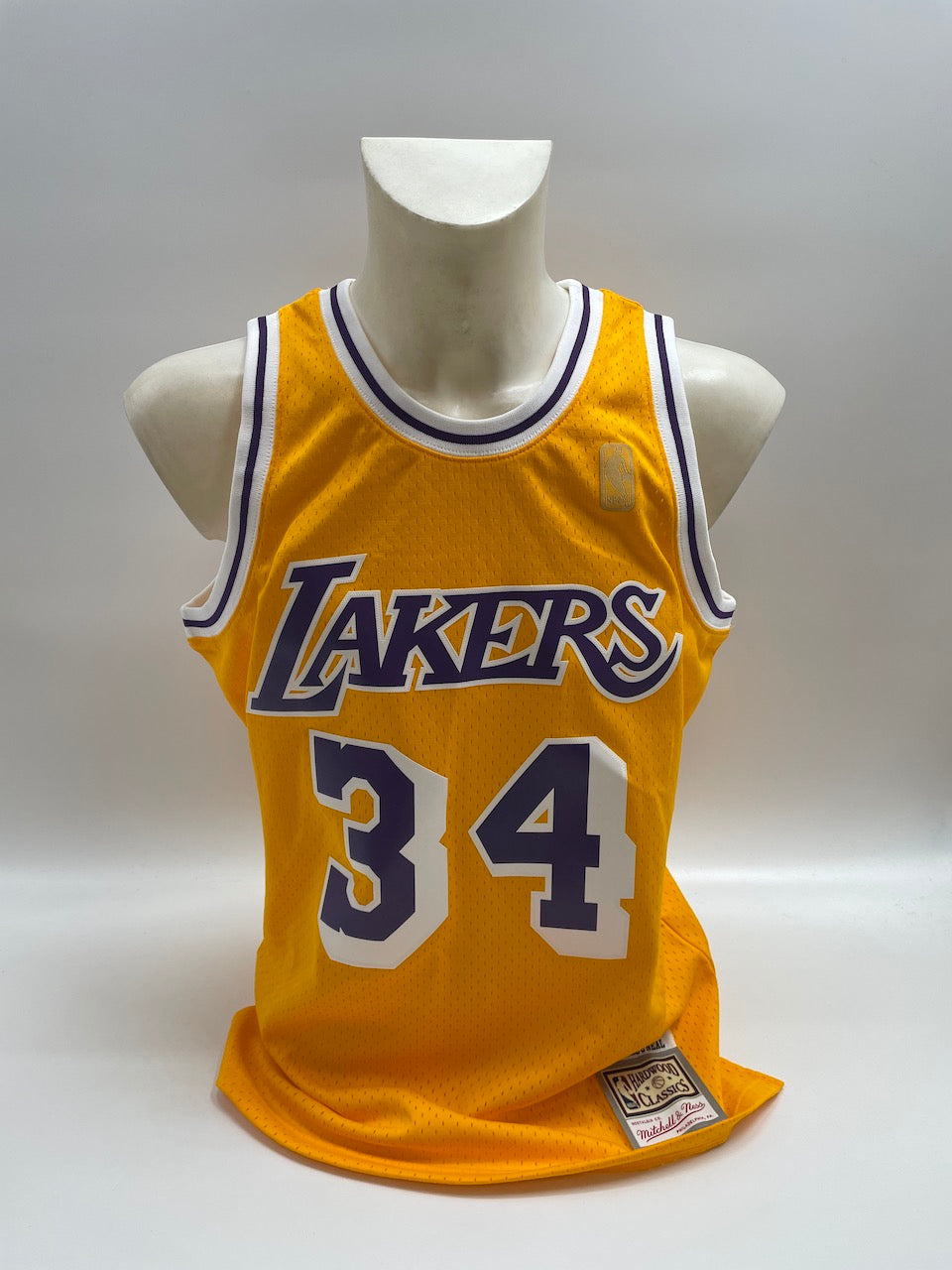 Los Angeles Lakers Jersey Shaquille O’Neal signiert NBA Basketball COA M