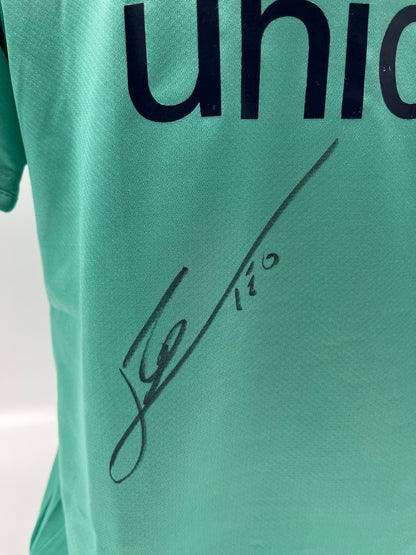 FC Barcelona Trikot Lionel Messi & David Villa signiert Autogramm Nike COA L