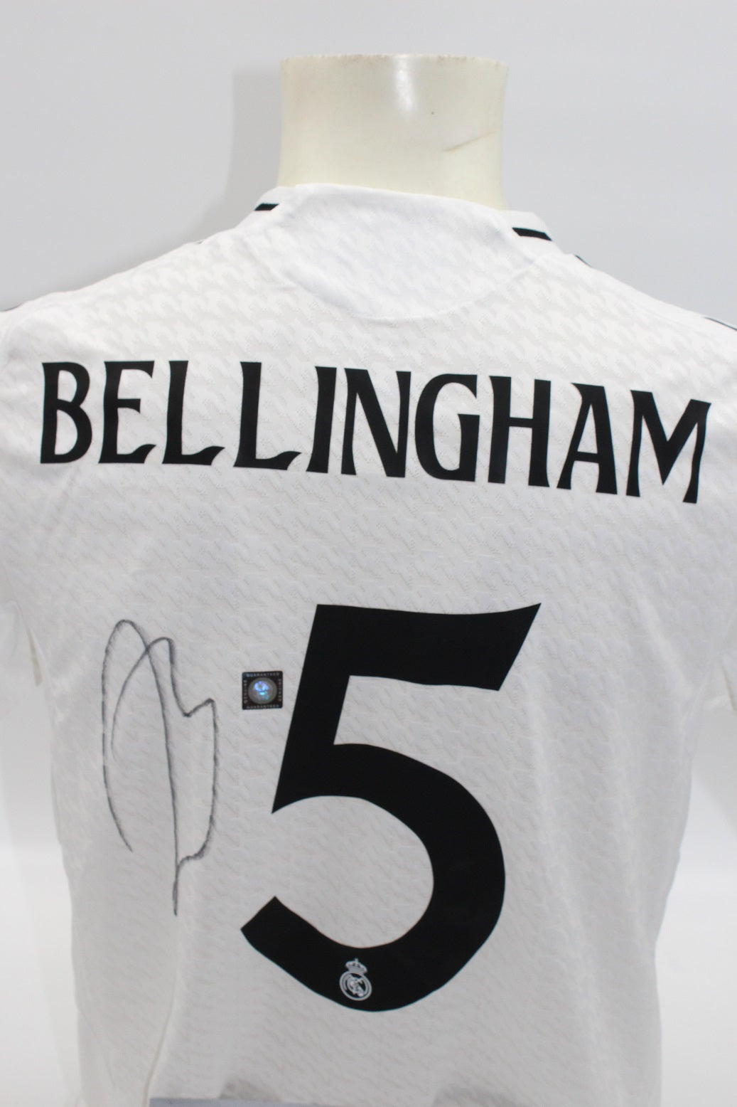 Real Madrid Trikot Jude Bellingham signiert Autogramm Adidas neu M