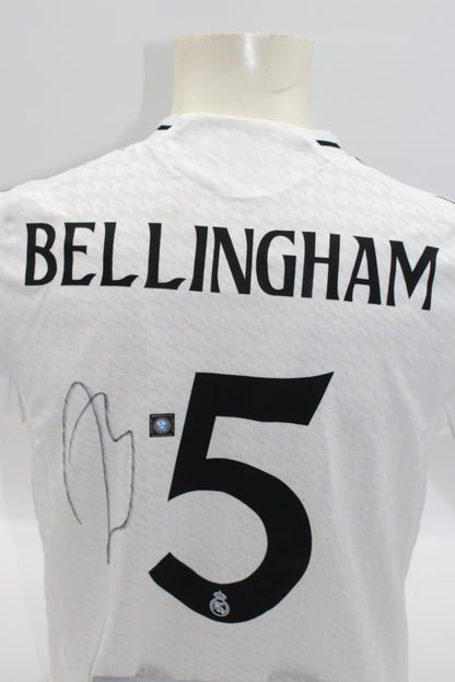Real Madrid Trikot Jude Bellingham signiert Autogramm Adidas neu M