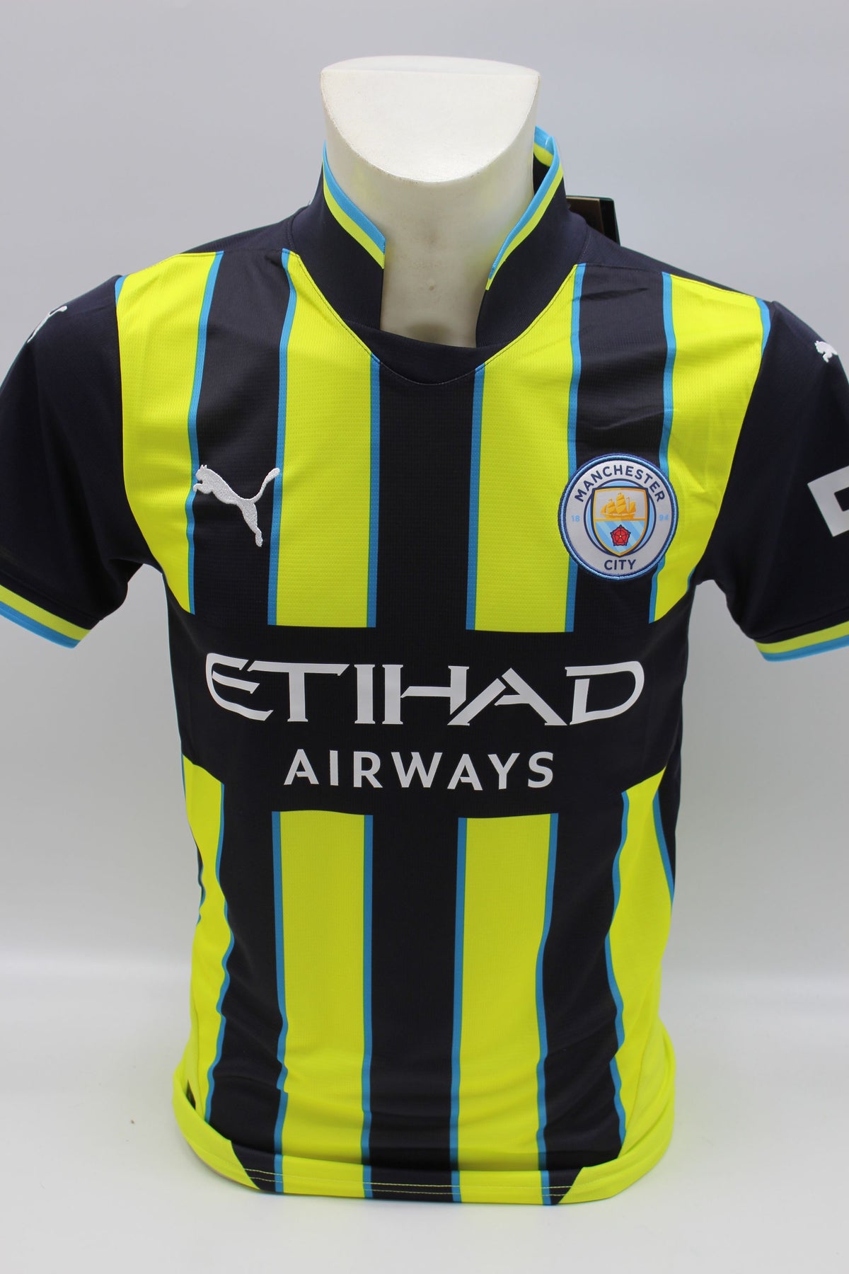 Manchester City Trikot Nathan Ake signiert Autogramm Puma COA neu XS 24/25