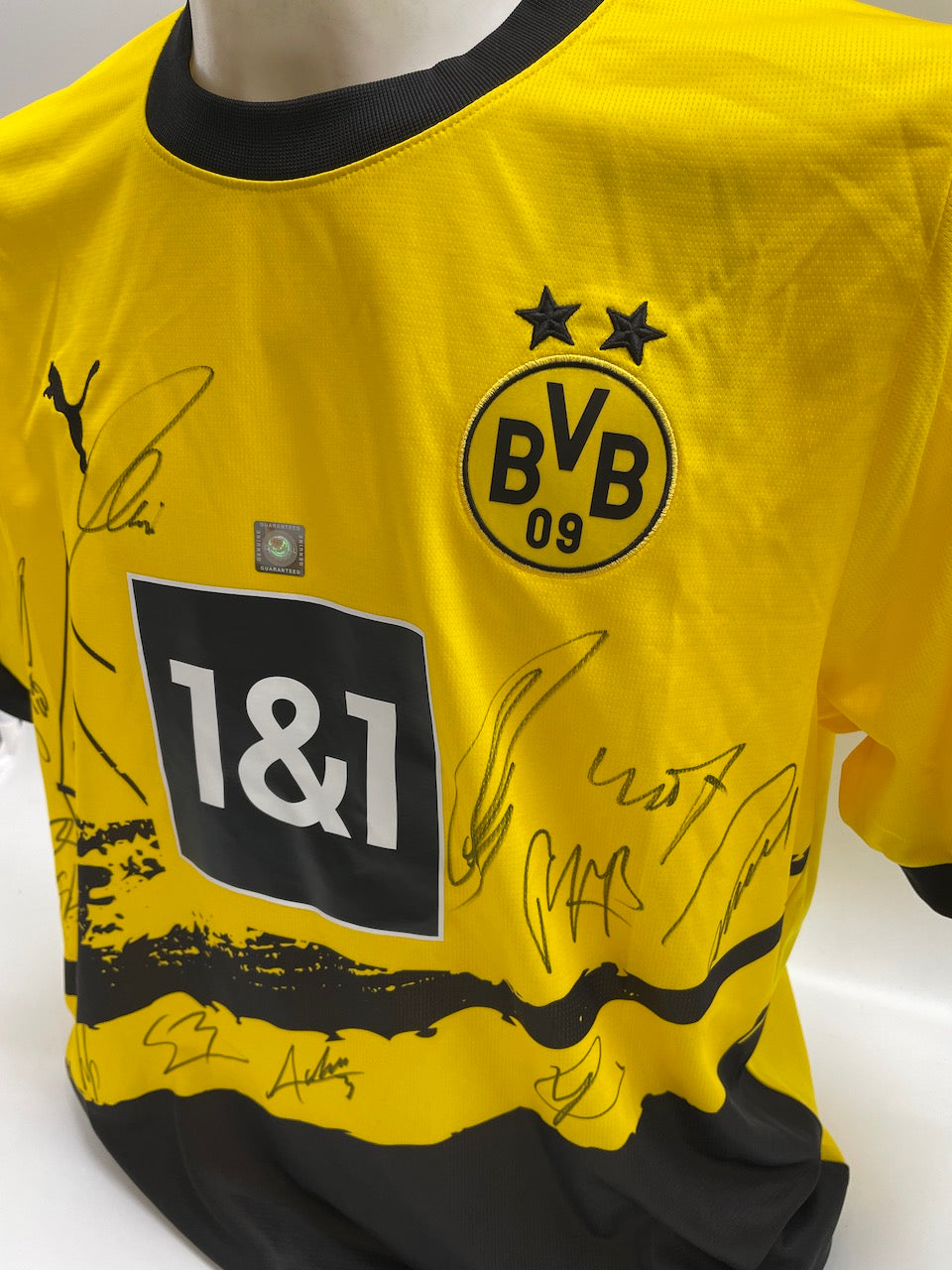 BVB Trikot 2023/2024 Teamsigniert Borussia Dortmund COA Neu Puma XL